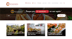 Desktop Screenshot of destemperados.com.br